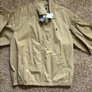 Polo by Ralph Lauren Men's Khaki Lightweight Jacket